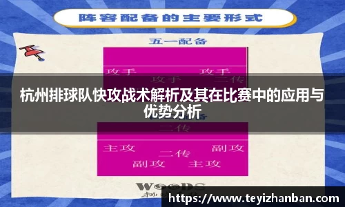 杭州排球队快攻战术解析及其在比赛中的应用与优势分析